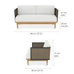 Corda Lounge 2 Seater - Image 5