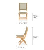 Rivera Folding Chair - Image 6
