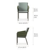 Pianeta Dining Arm Chair - Image 7