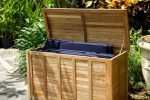 Oval Teak Chest - Image 2