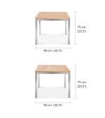 Siro Dining Table 90 - Image 5