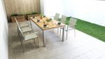 Planka Stainless Steel Dining Table 210 - Image 5