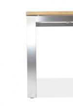 Planka Stainless Steel Dining Table 160 - Image 2