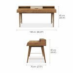 Isla Desk with Top Storage - Image 5