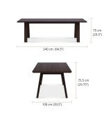 Rilley Dining Table 240 - Image 6