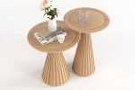 Pleat Accent Table Tall