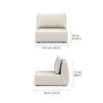 Ruby Middle Modular Sofa - Image 5