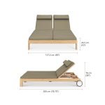 Nivelle Double Lounger - Image 5
