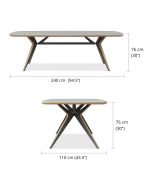 Lego Table 240 Ceramic Top - Image 2