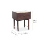 Isla Nightstand with 2 Drawers - Image 8